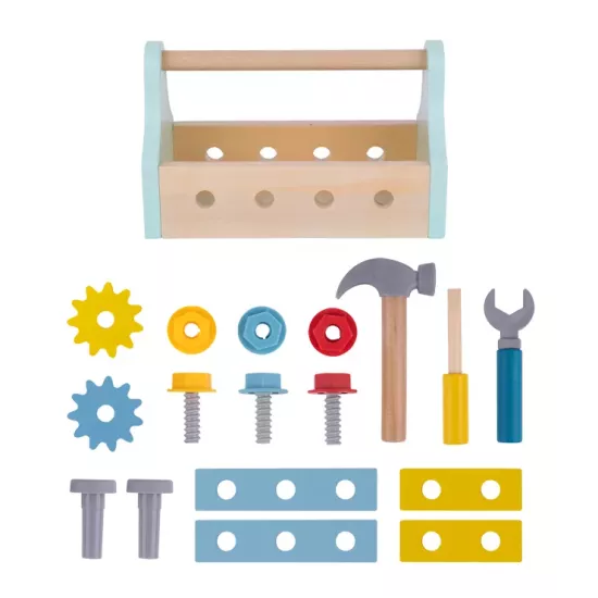 Caja de herramientas de Madera