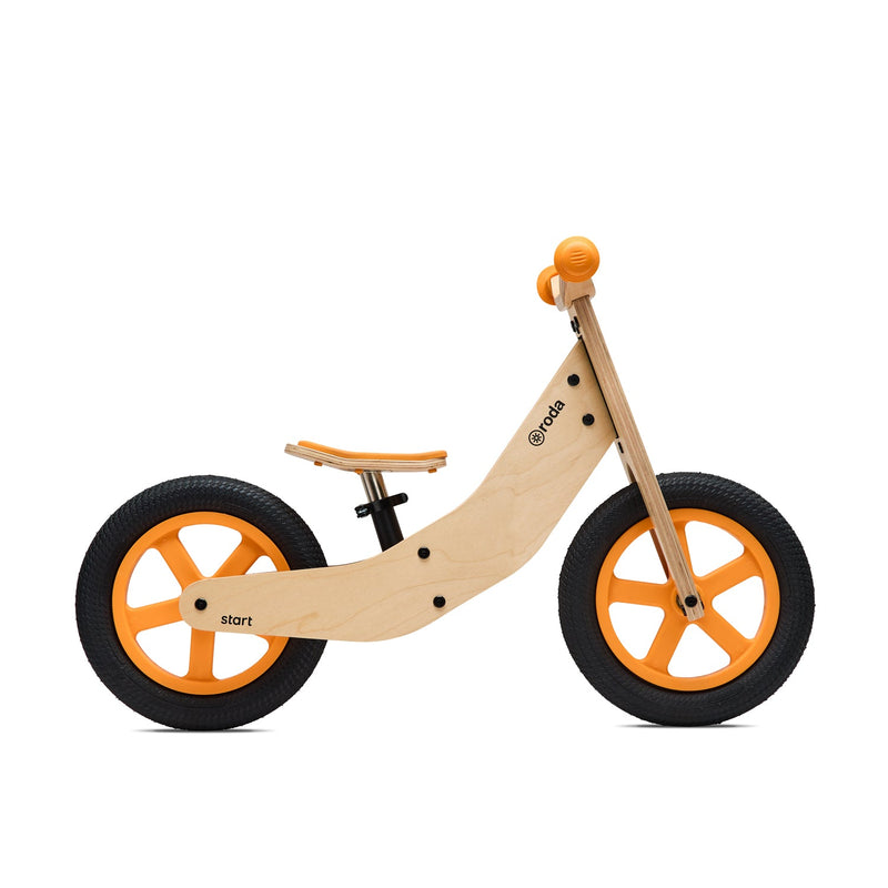 Bicicleta De Madera Para Niños Y Niñas Roda Start