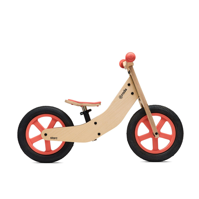 Bicicleta De Madera Para Niños Y Niñas Roda Start