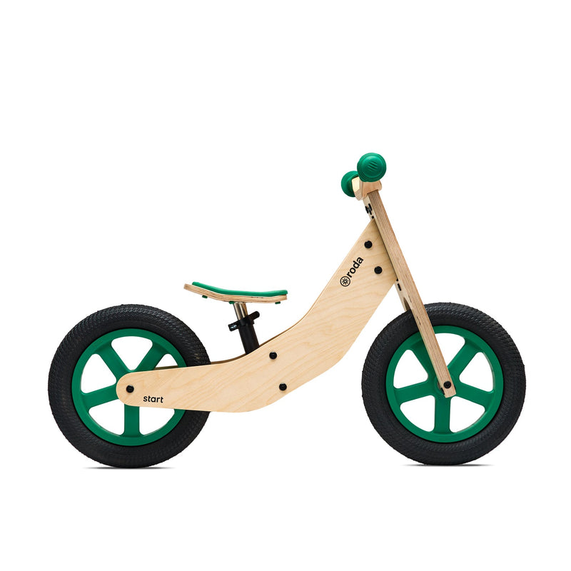 Bicicleta De Madera Para Niños Y Niñas Roda Start