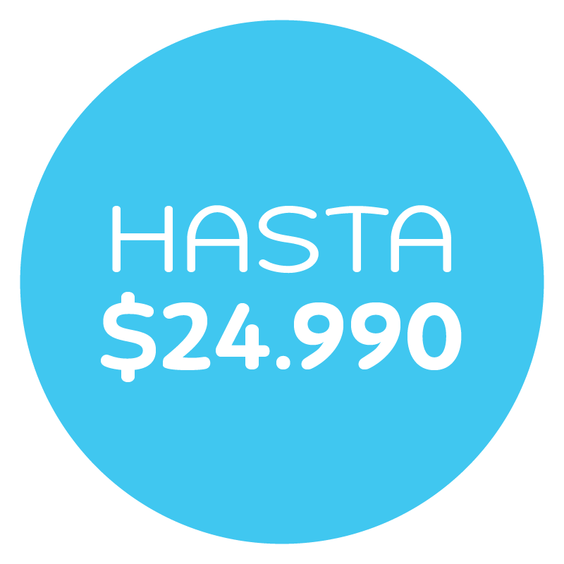 Hasta $24.990