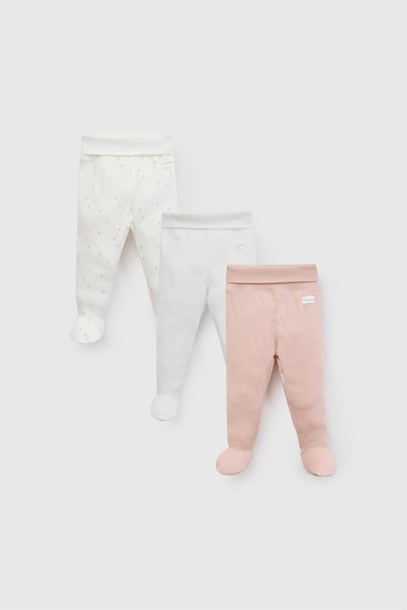 Pack X3 Panty Ballerina Rosada 100% Algodón