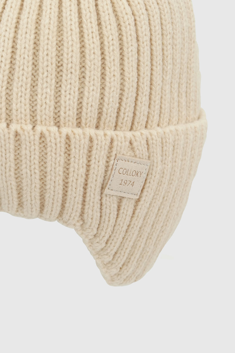 Gorro Cubre Orejas Con Forro Interior Rosado
