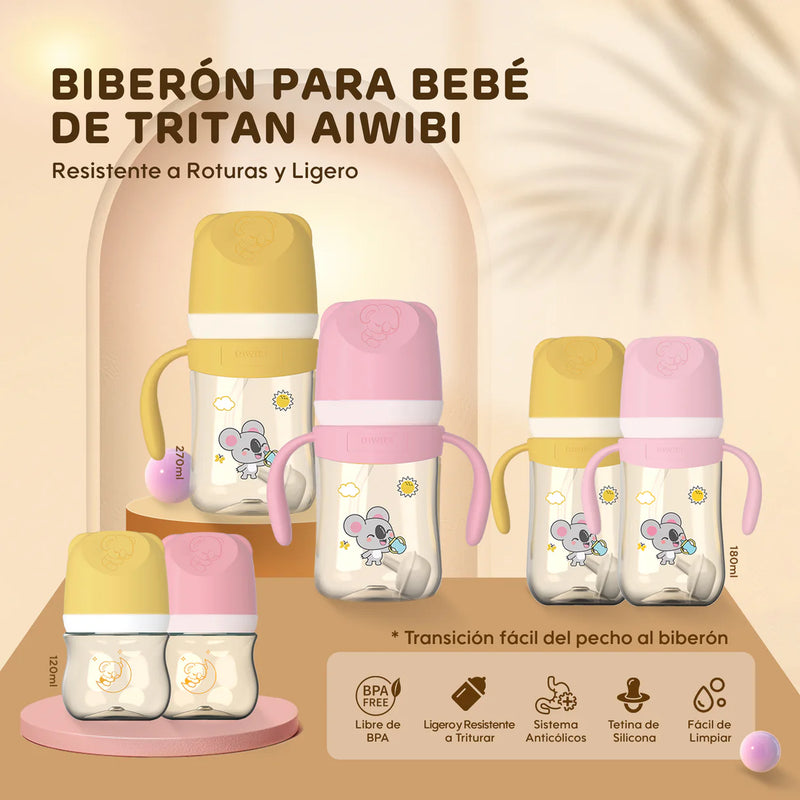 Mamadera LibreFlow 360° PPSU Aiwibi -  120 ml