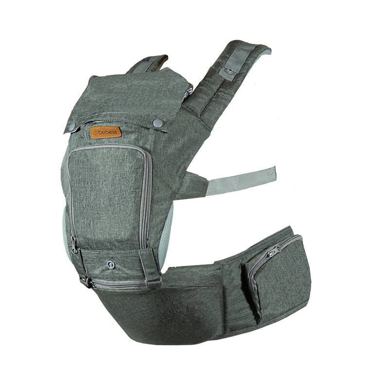 Porta Bebe Arnés con asiento cuidados cadera Hip Seat Gris
