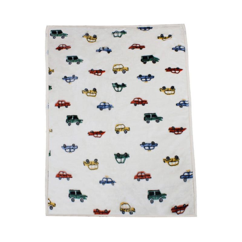 Frazada Ultra Soft Auto 110x140cm Beige Bebesit