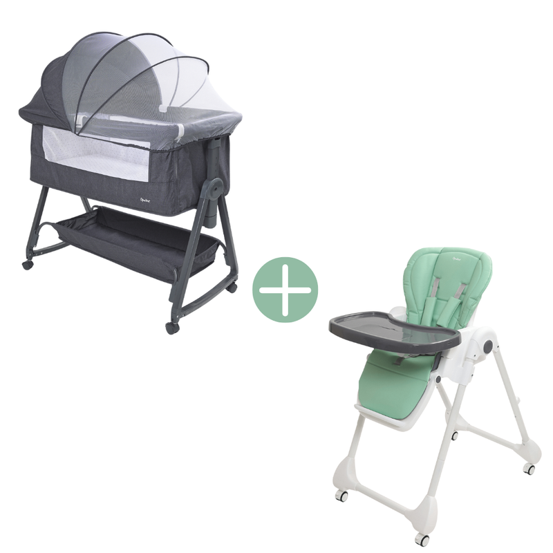 Pack Opaline Silla de Comer + Cuna