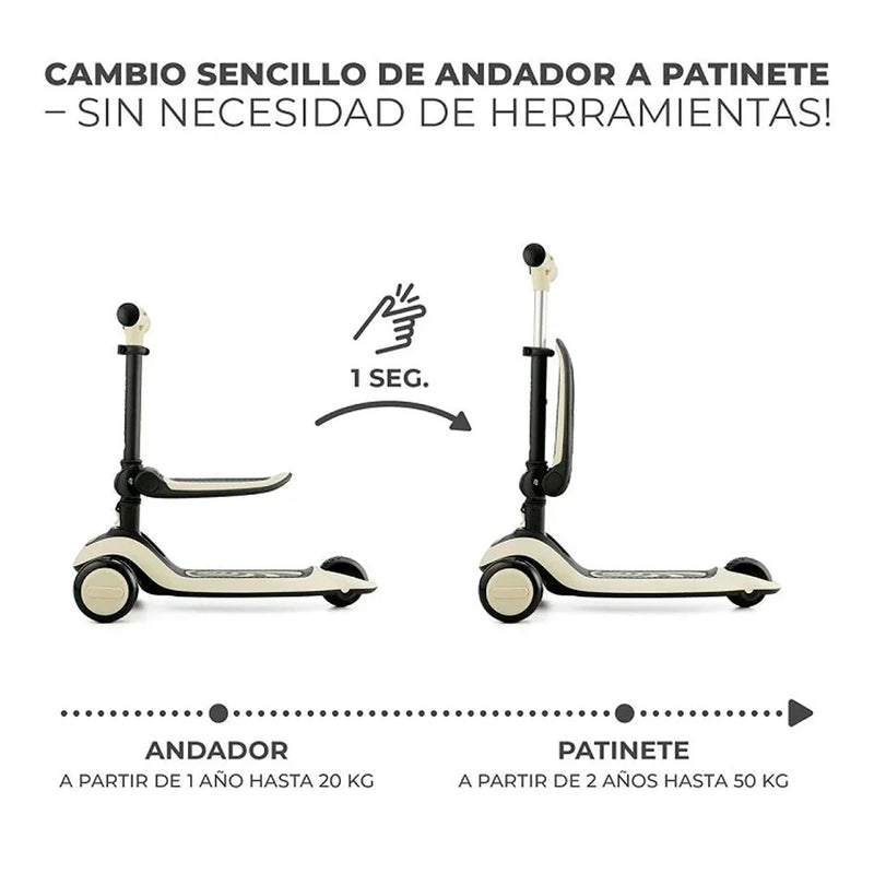Triciclo Monopatin 2 en 1 Halley
