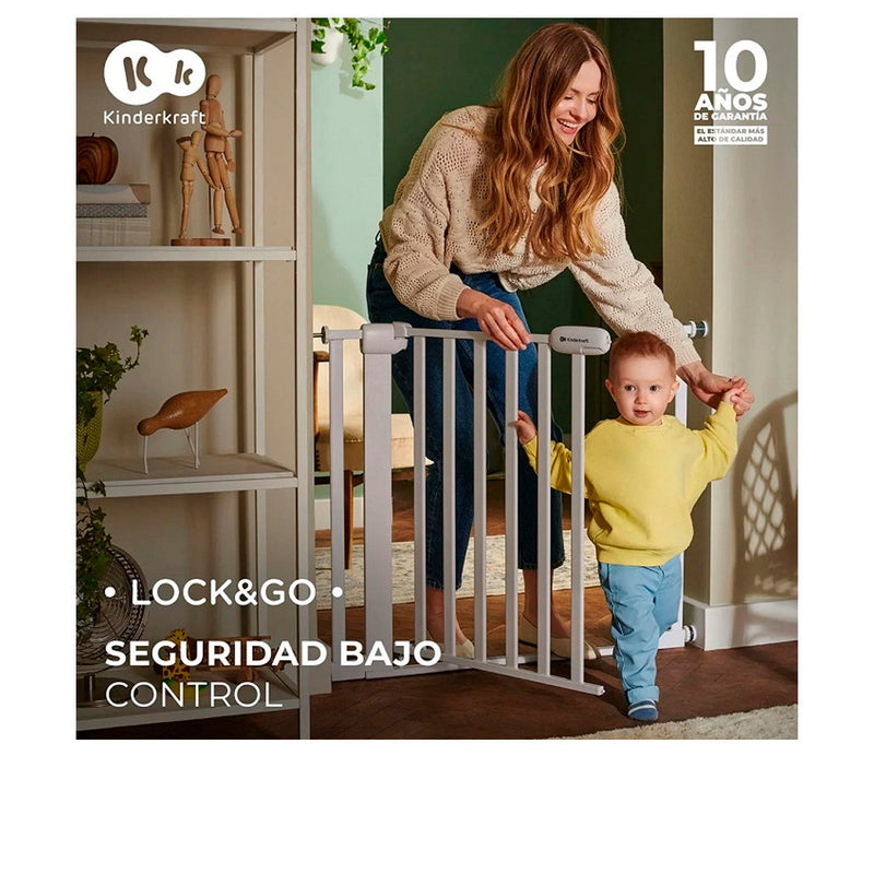 Puerta de Seguridad LOCK & GO – Extensible 75-103 cm y Sin Taladro