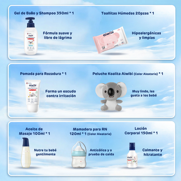 Baby Set Recién Nacido de Aiwibi
