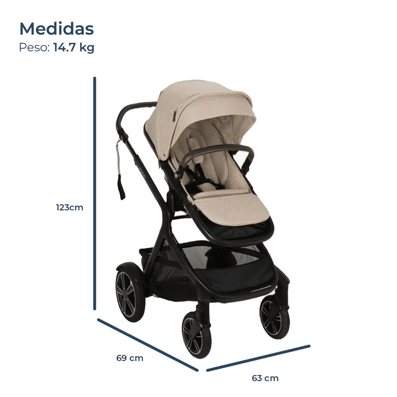 Coche Paseo Demi Next Biscotti Nuna