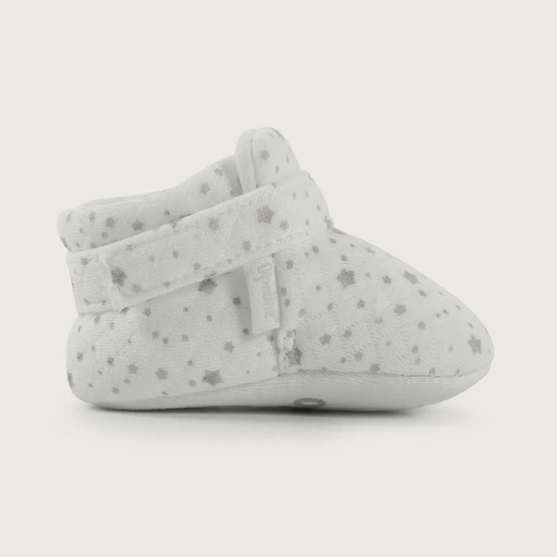 Pantufla bebé algodón blanca unisex