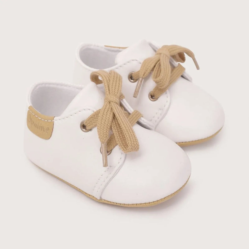 Zapato bebé blanco vestir de niño