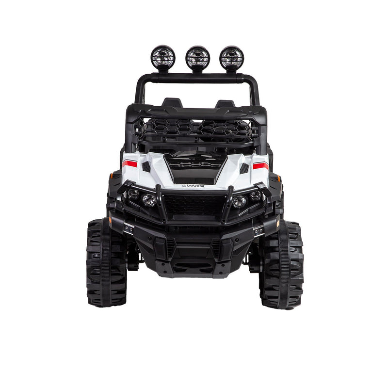 Camioneta Eléctrica SUV todo terreno Explorer Blanco Bebesit