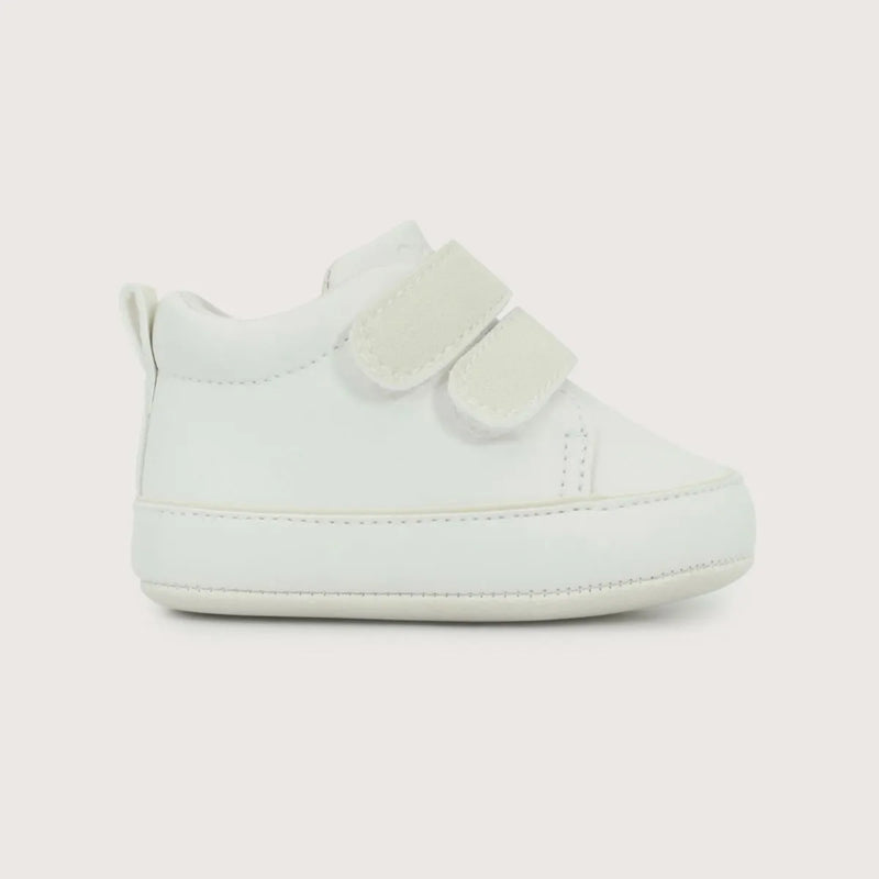Zapatilla bebé blanca unisex