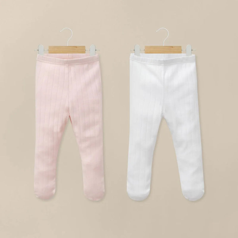 Pack De 2 Panty Ballerina Acanalada Bebe Niña
