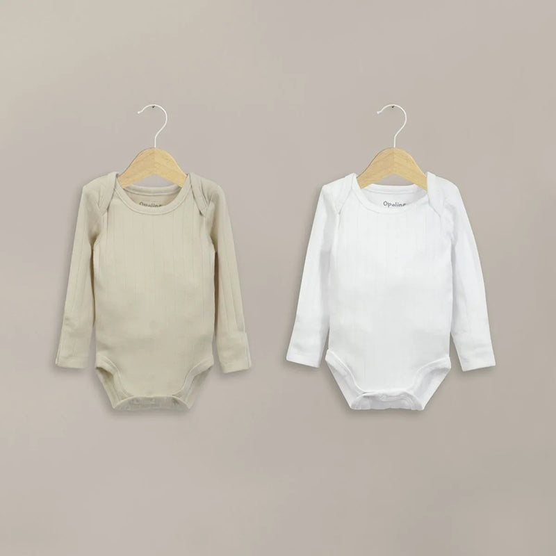 Pack De 2 Bodys Algodón Acanalado Unisex