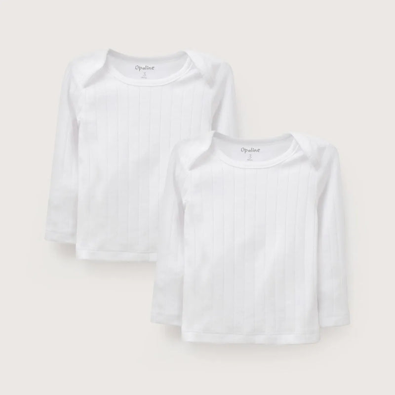 Camiseta Ajuar Acanalada Blanca Unisex