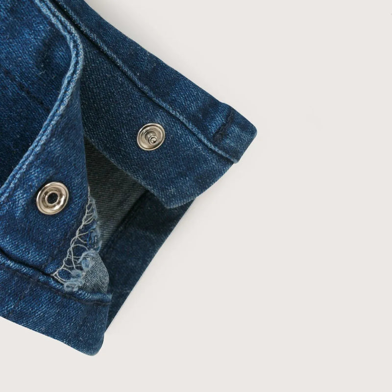 Jardinera Bebe Unisex Azul Marino