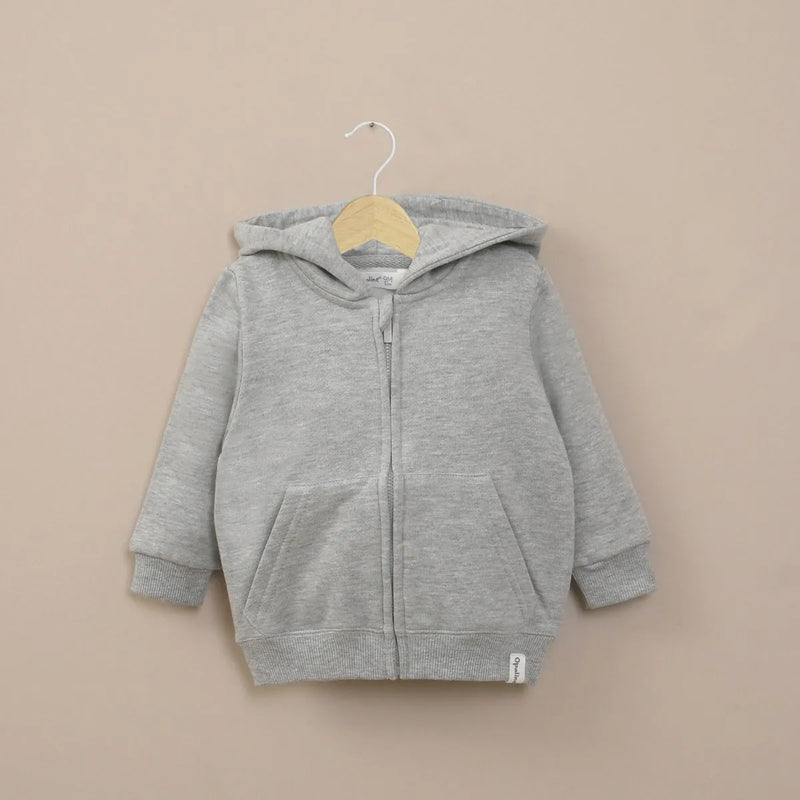 Poleron Infant Niño Gris Melange