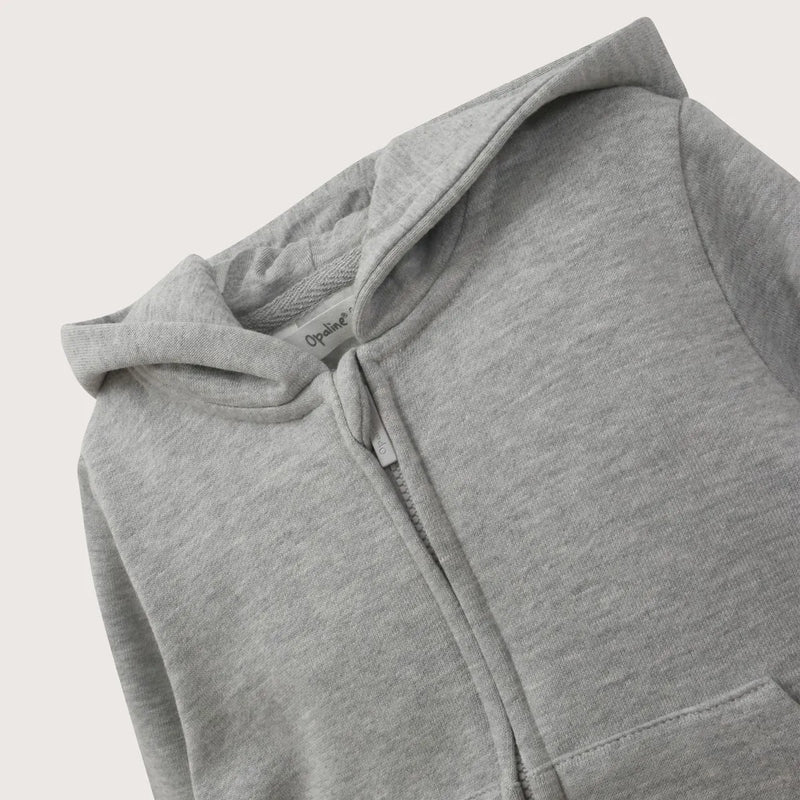 Poleron Infant Niño Gris Melange