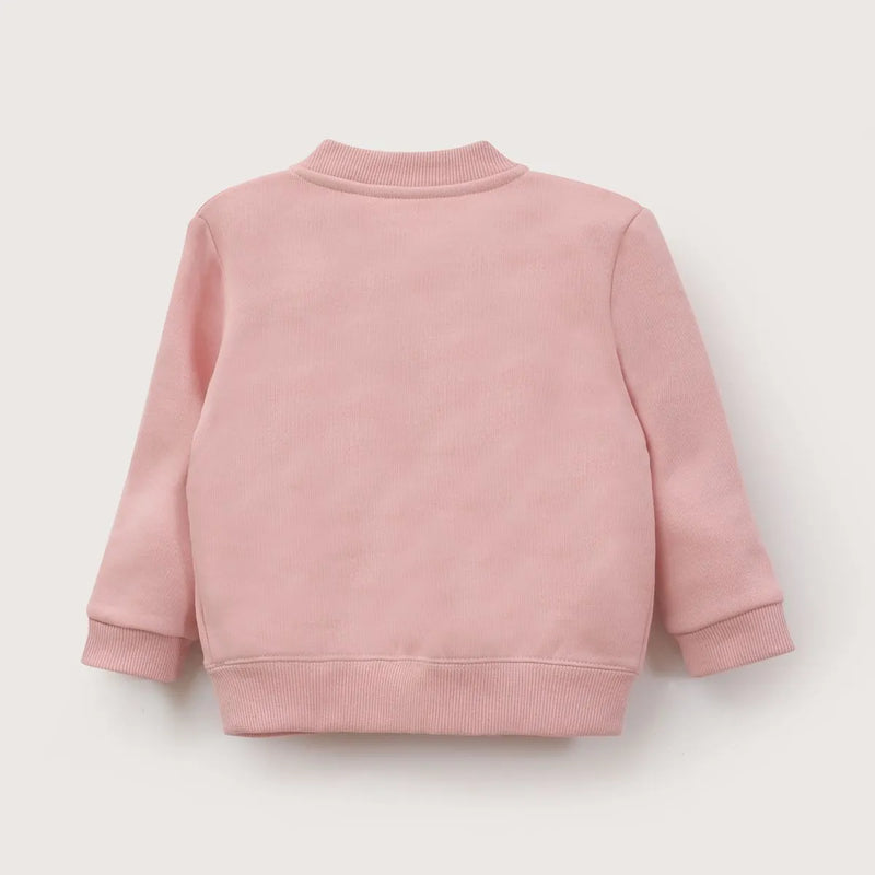 Poleron Infant Niña Rosado