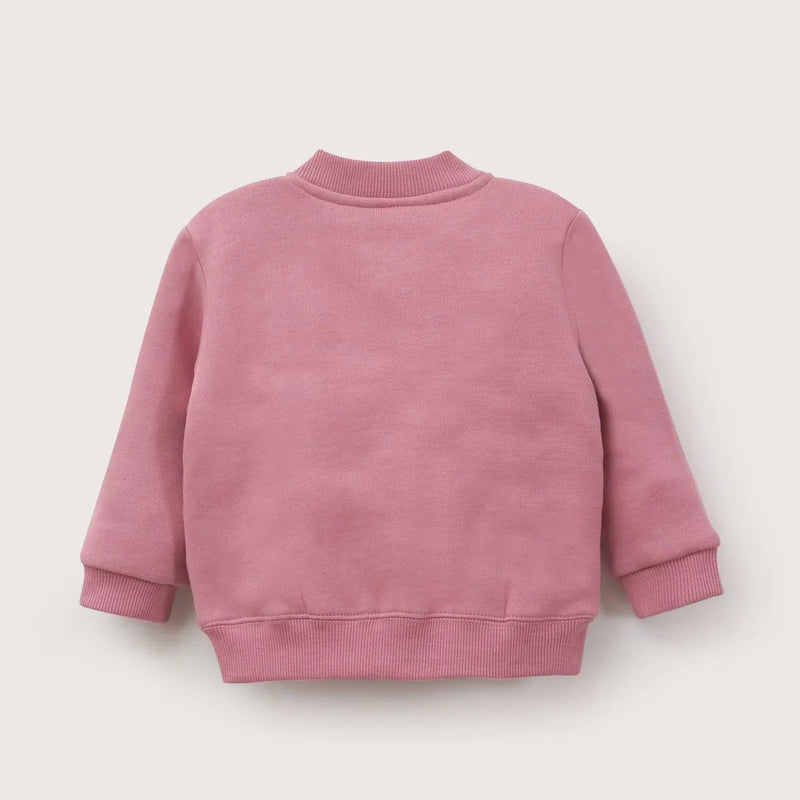 Poleron Infant Niña Uva