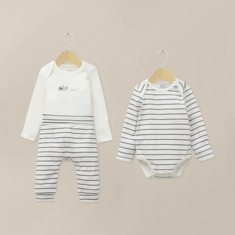 Conjunto Bodies Bebe Niño Azul