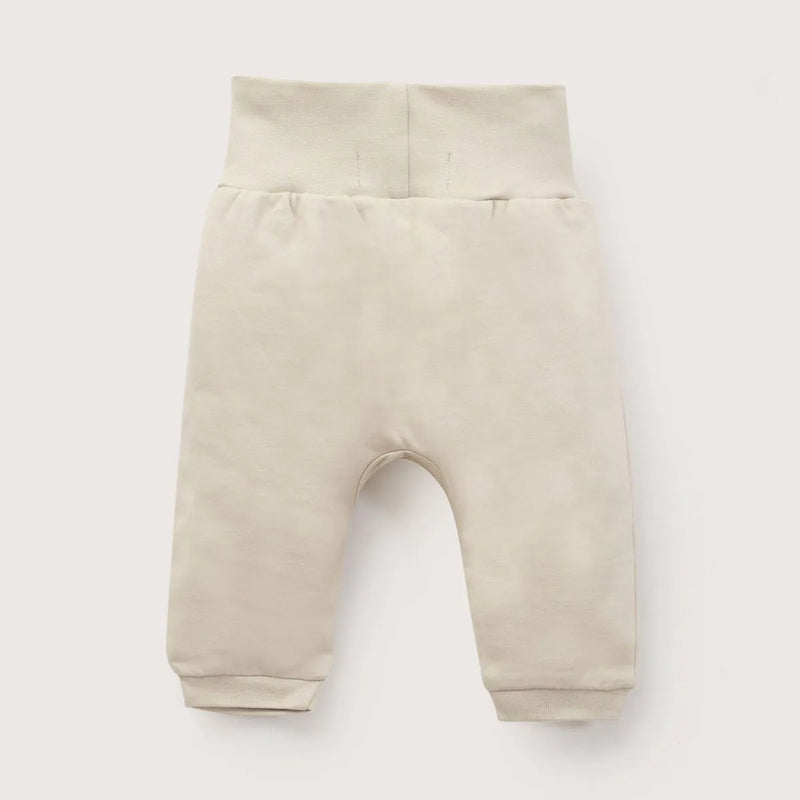 Pantalon Buzo Bebe Unisex Taupe