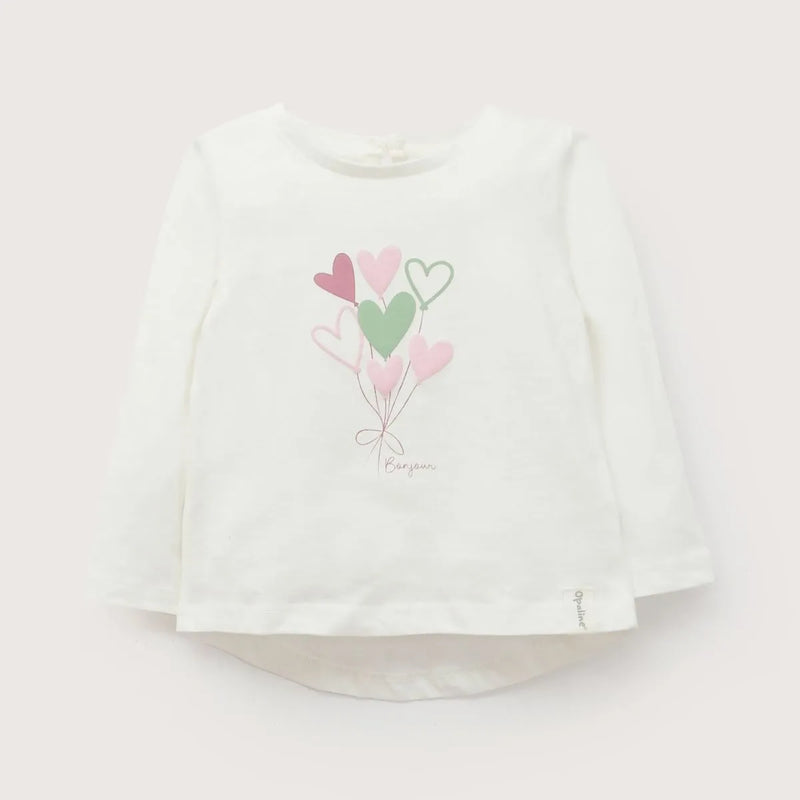 Polera Básica Infant Niña Blanca