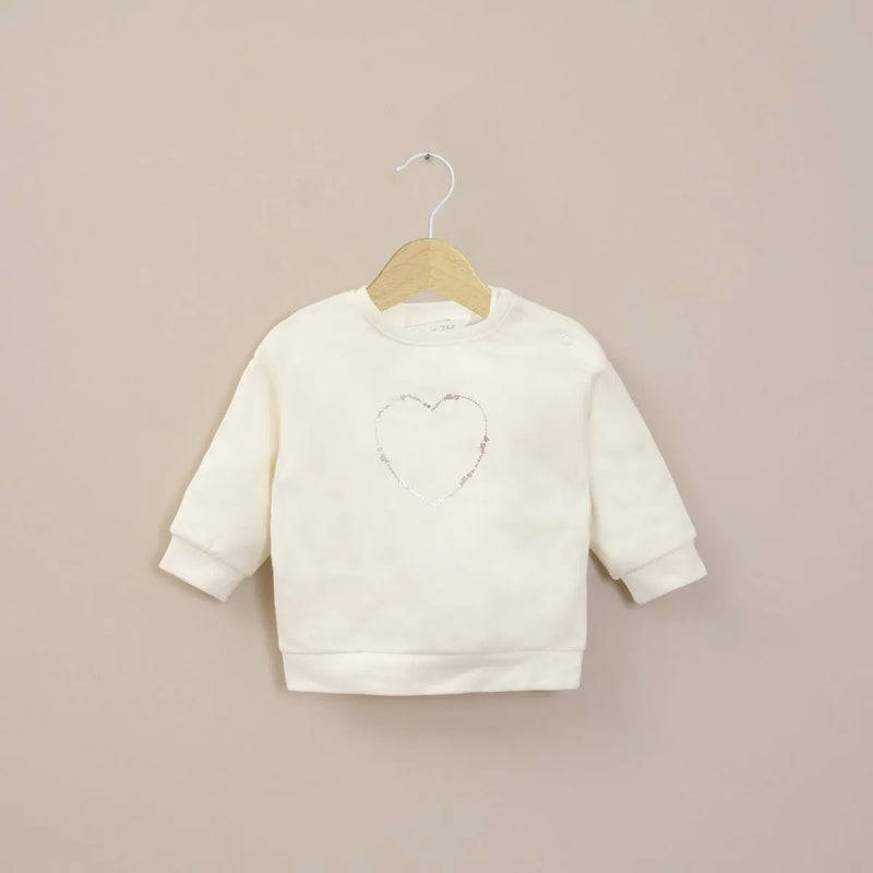 Poleron Bebe Niña Blanco