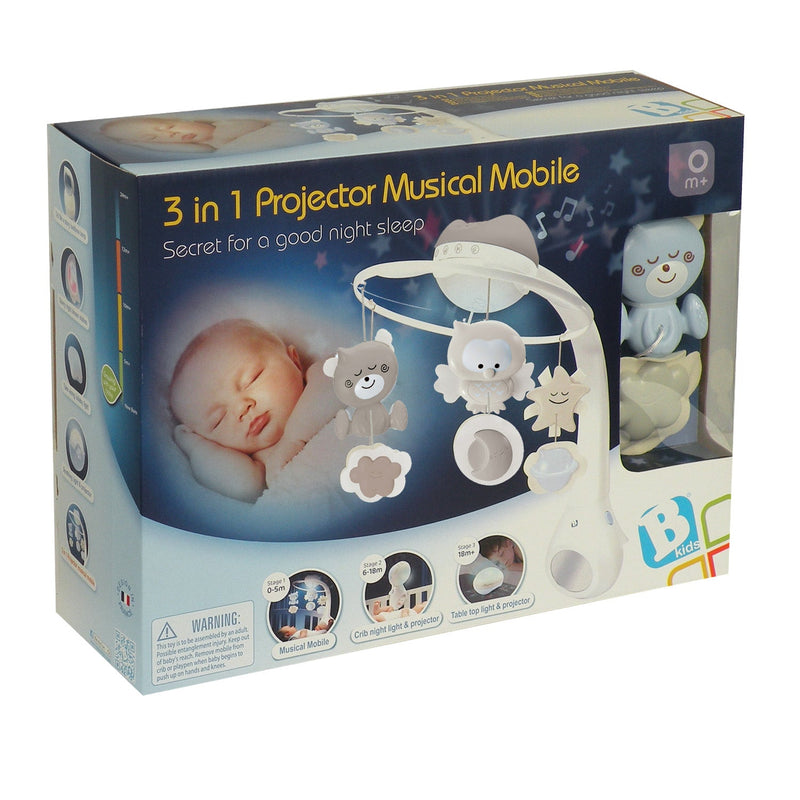 Móvil Proyector 3 en 1 Beige