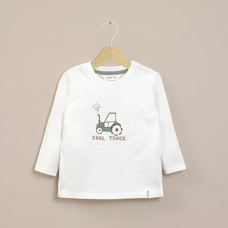 Polera Básica Infant Niño Blanca