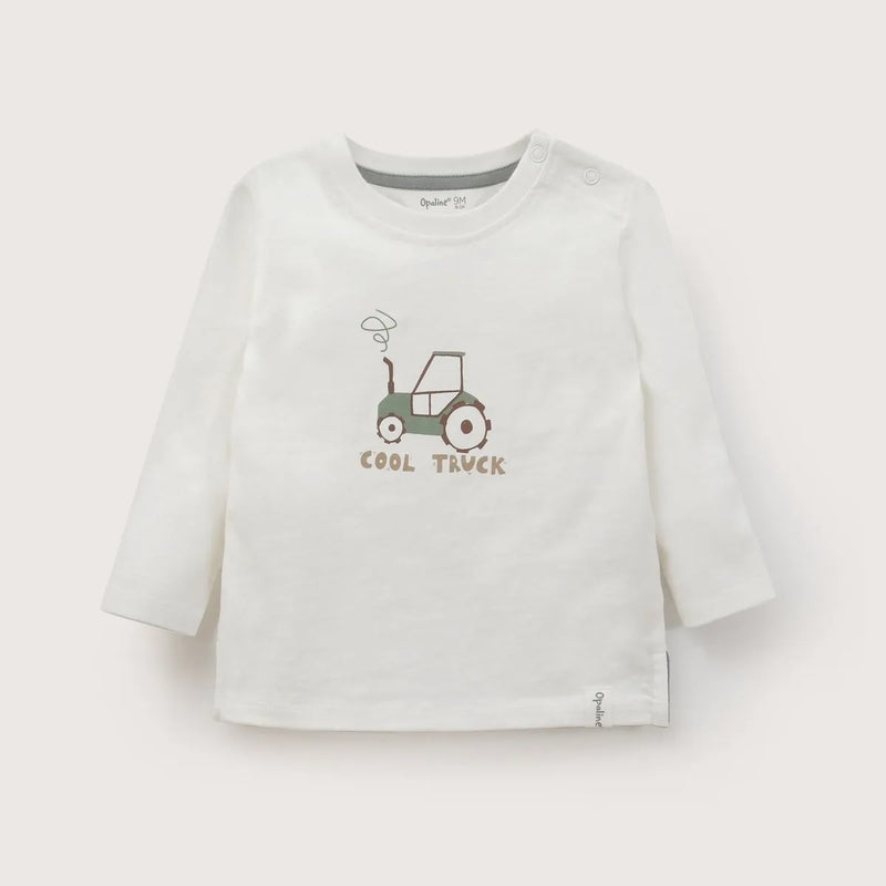 Polera Básica Infant Niño Blanca