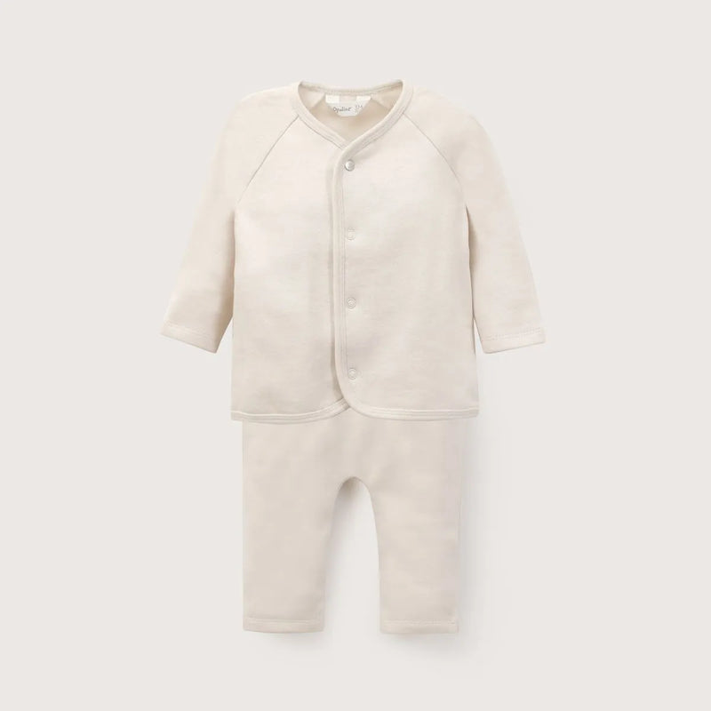 Conjunto Bebe Unisex Crema