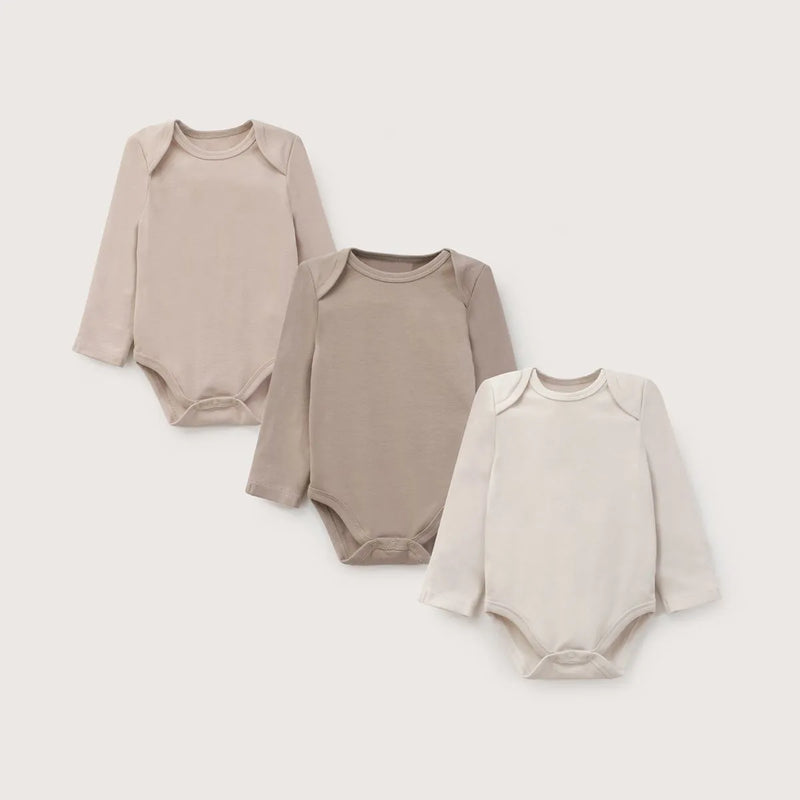 Pack Bodies Bebe Unisex Crema