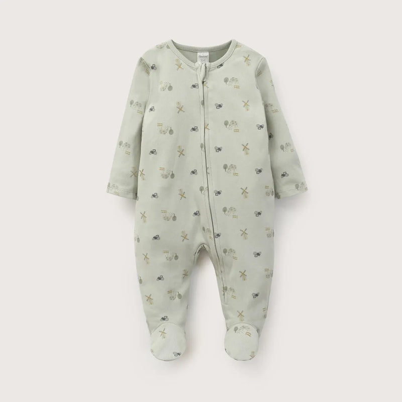 Conjunto Bebe Niño Menta