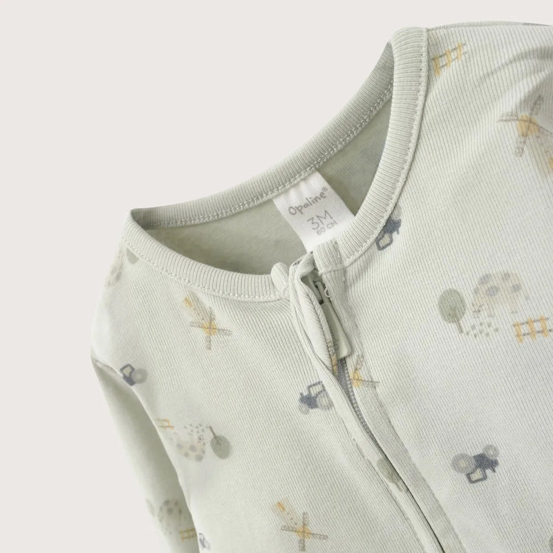 Conjunto Bebe Niño Menta