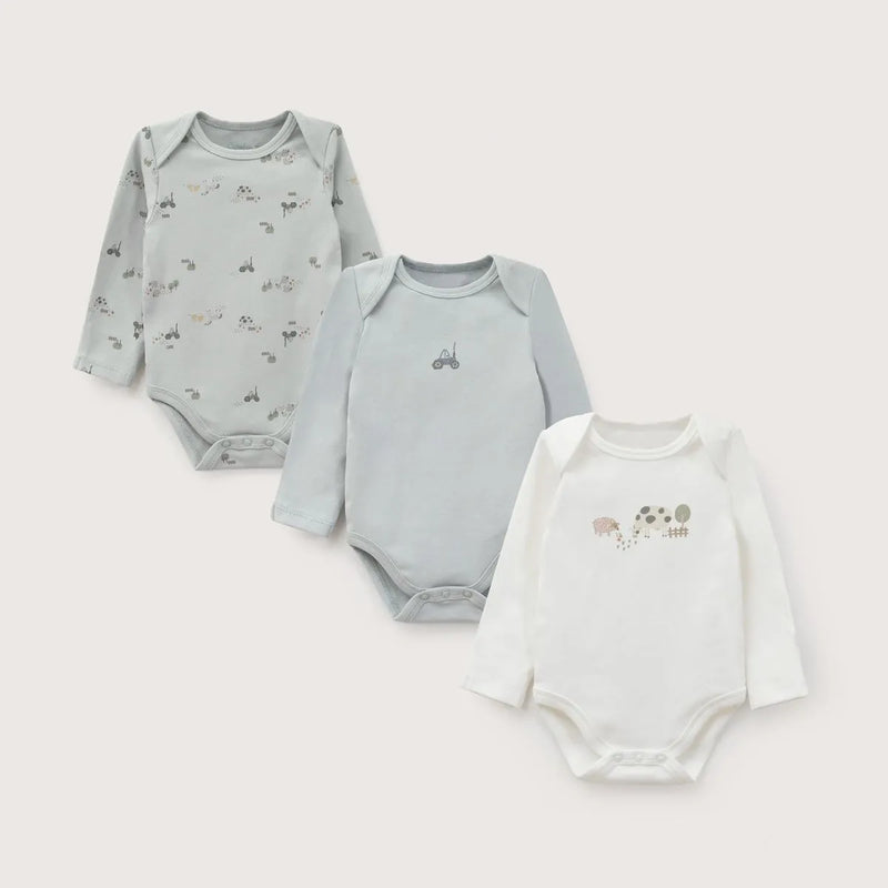 Pack Bodies Bebe Niño Verde