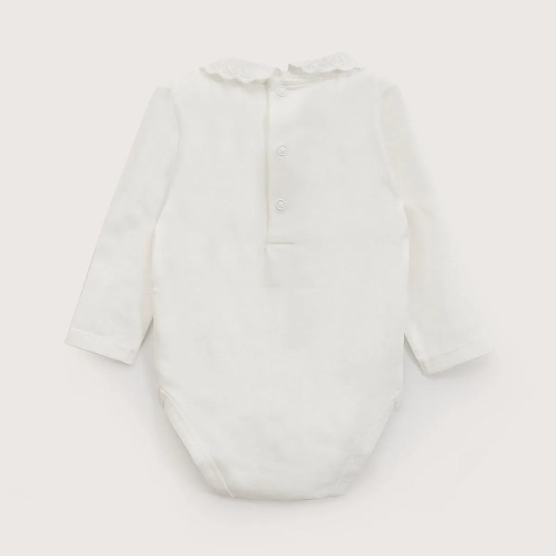 Body Bebe Niña Blanco
