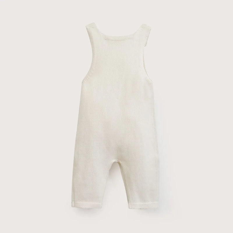Jardinera Bebe Unisex Blanco