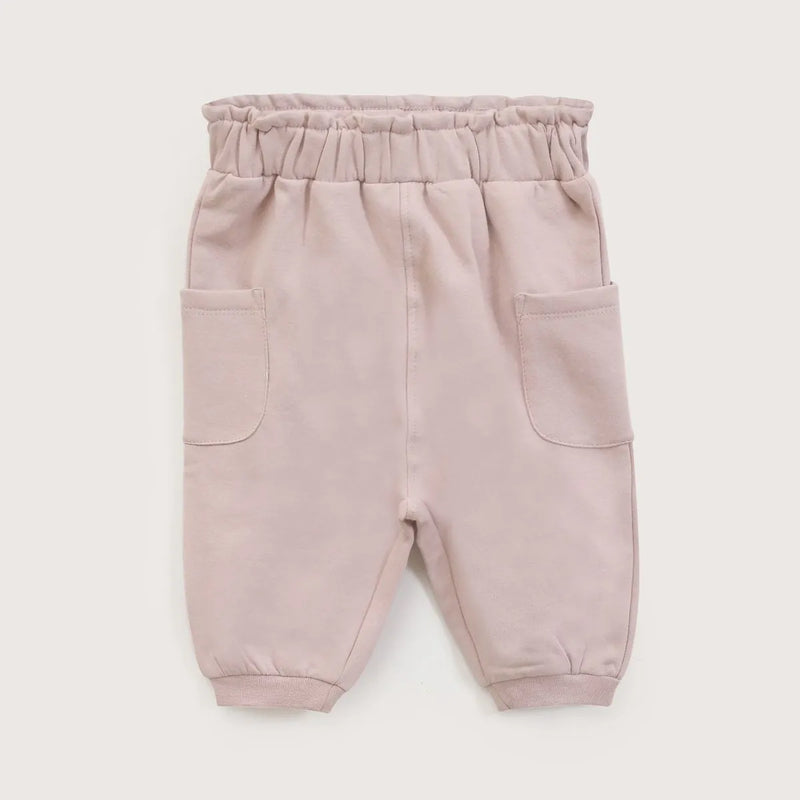 Pantalon Buzo Bebe Niña Lila