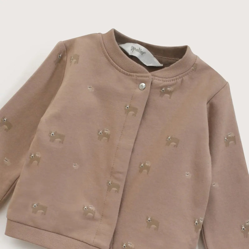 Conjunto Bebe Niño Cafe