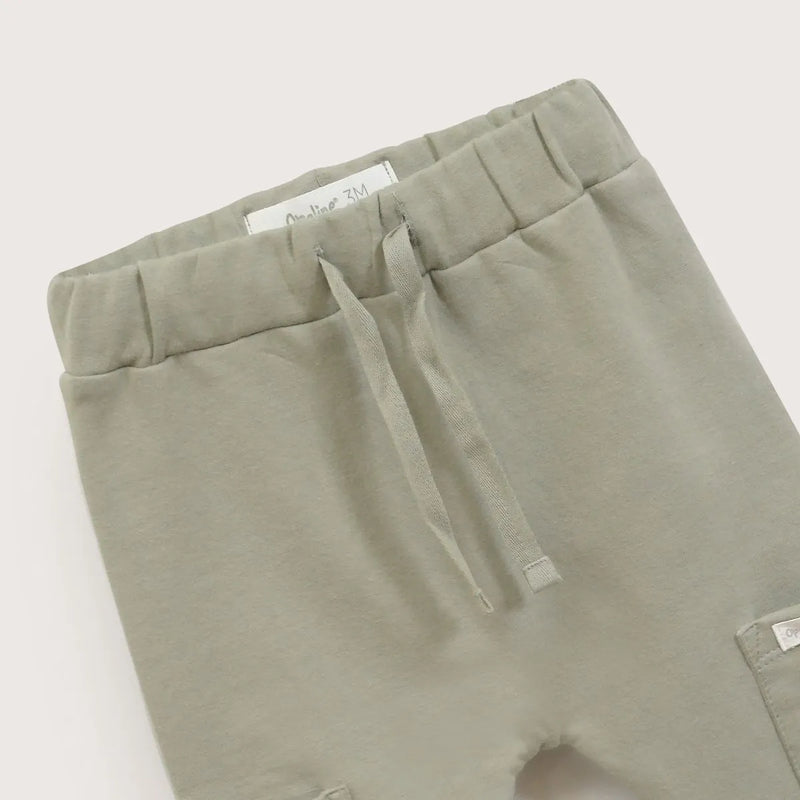 Pantalon Buzo Bebe Niño Verde