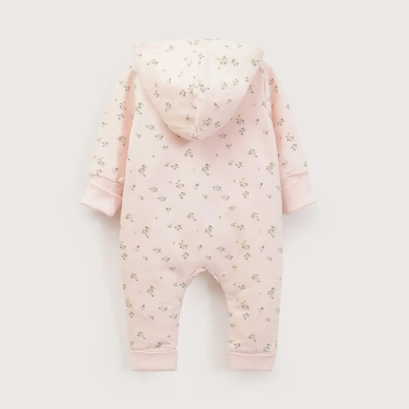 Oso Bebe Niña Estampado Rosado