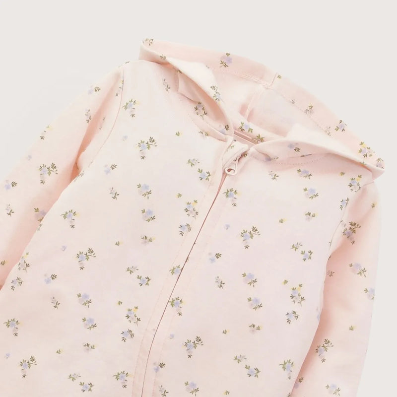 Oso Bebe Niña Estampado Rosado