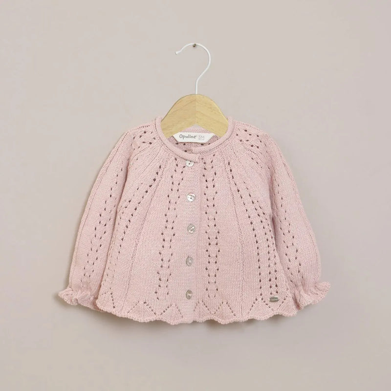 Chaleco Bebe Niña Rosado
