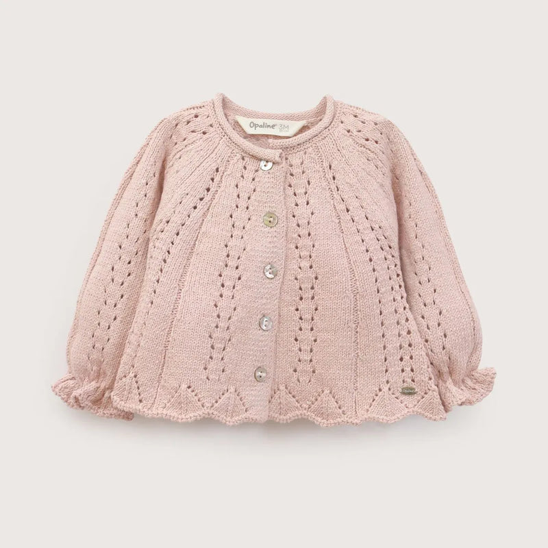 Chaleco Bebe Niña Rosado