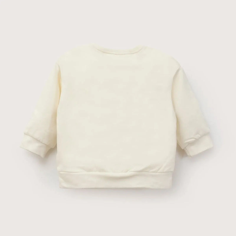 Poleron Bebe Niña Blanco