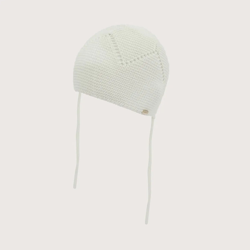 Gorro Bebe Beige De Niña